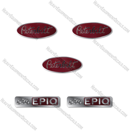 Peterbilt 579 EPIQ Decal Kit Truck - Aftermarket Kit  