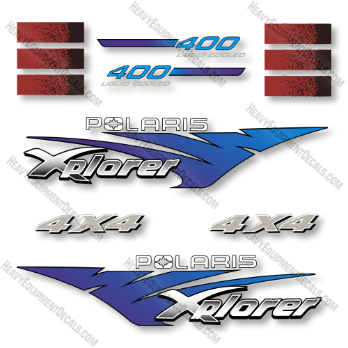 Polaris Ranger 400 Xplorer 1996  Decal Kit UTV - Aftermarket Kit   decal kit, polaris ranger, 