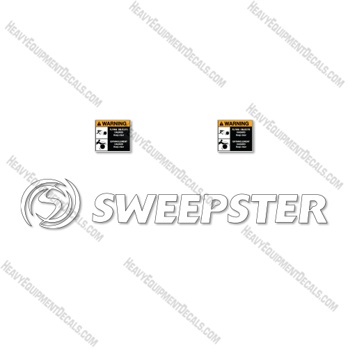 Sweepster WSP36 Decal Kit Sweeper - Aftermarket Kit  