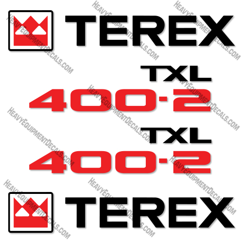  Terex TXL400-2 Decal Kit Wheel Loader - Aftermarket Kit  