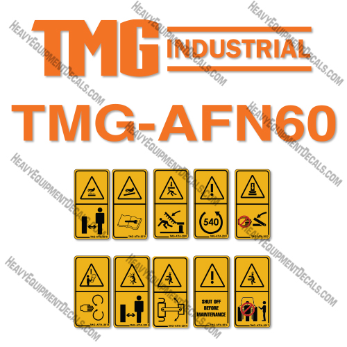 TMG-AFN60 Decal Kit ATV - Aftermarket Kit  