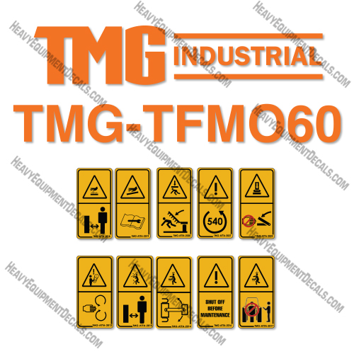 TMG-TFMO60 Decal Kit ATV - Aftermarket Kit   