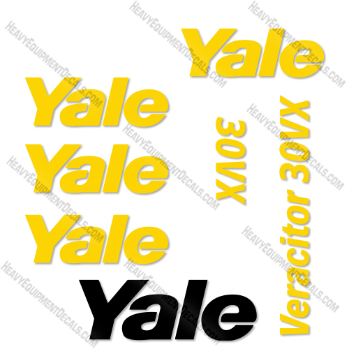 Yale GLP030VX Decal Kit Forklift -Aftermarket Kit  