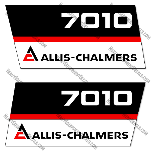 Allis Chalmers 7010 Tractor Decal Kit 