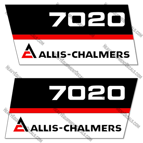 Allis Chalmers 7020 Tractor Decal Kit 