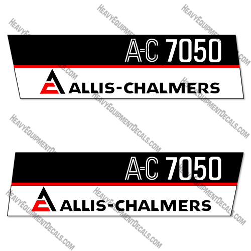 Allis Chalmers A-C 7050 Tractor Decal Kit 