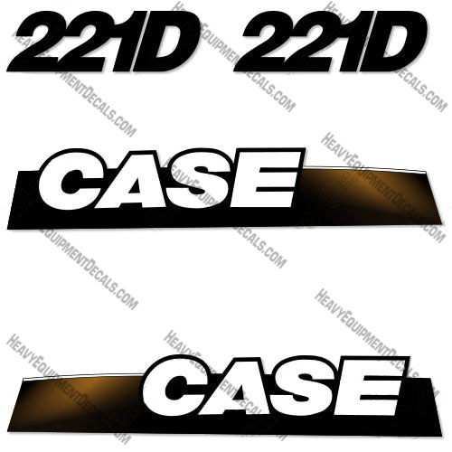 Case 221D Wheel Loader Decal Kit 
