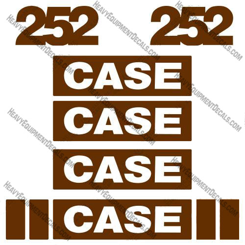 Case 252 Roller Decal Kit 