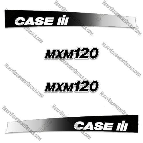 Case 3 MXM120 Tractor Decal Kit 