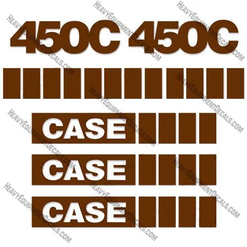 Case 450C Dozer Decal Kit 
