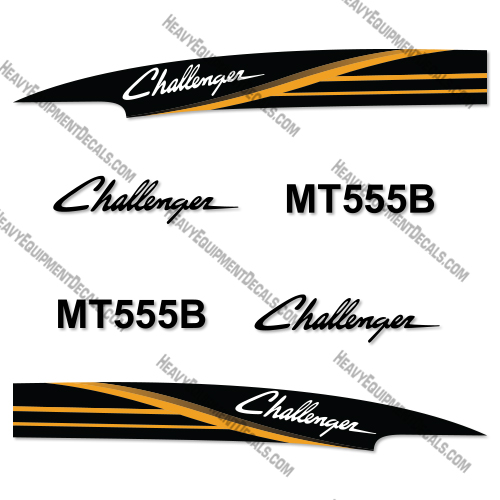 Challenger MT555B Tractor Decal Kit (OLDER) 
