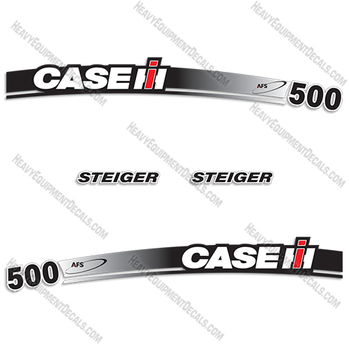 Fits Case 500 Steiger Tractor Decal Kit 500, decal kit, decals