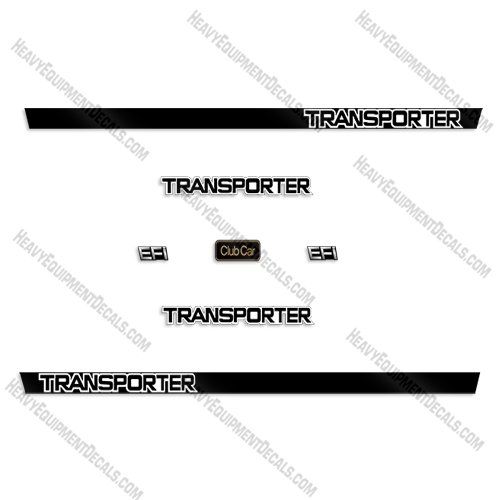 Fits Club Car Carryall Transporter EFI Decal Kit Utility Vehicle all, carry, clubcar, decals, efi