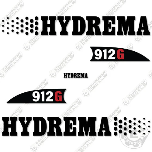 Fits Hydrema 912G Decal Kit Dump Truck 912, decal kit