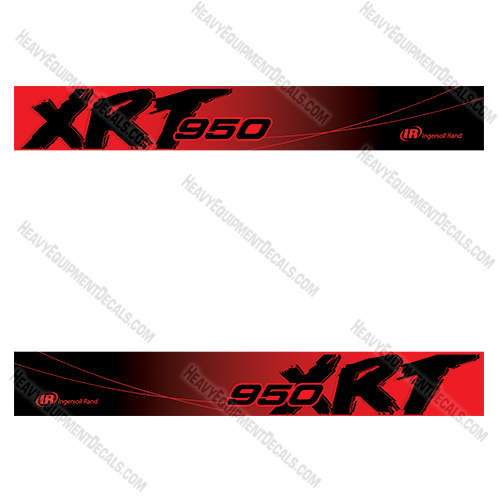 Fits Ingersoll-Rand XRT-950 Bed Decal Kit Club Car decals, decal kit, ingersoll, ingersoll-rand, ingersollrand, 950, 950xrt, xrt