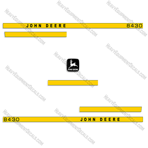 Fits John Deere 8430 Decal Kit Tractor 8430, decals
