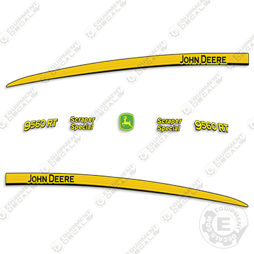 Fits John Deere 9560RT Decal Kit Tractor decal kit, decals, rt, 9560