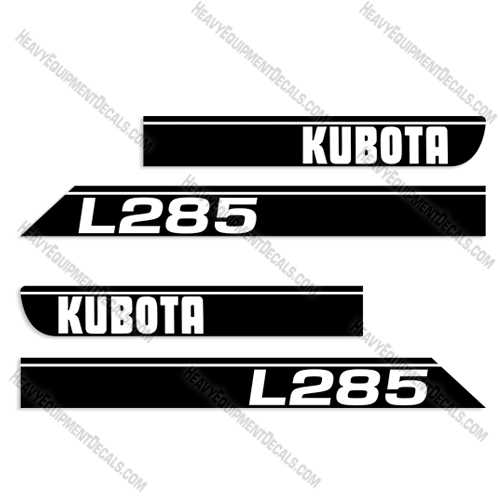 Fits Kubota L285 Decal Kit Tractor 285, l285, decals