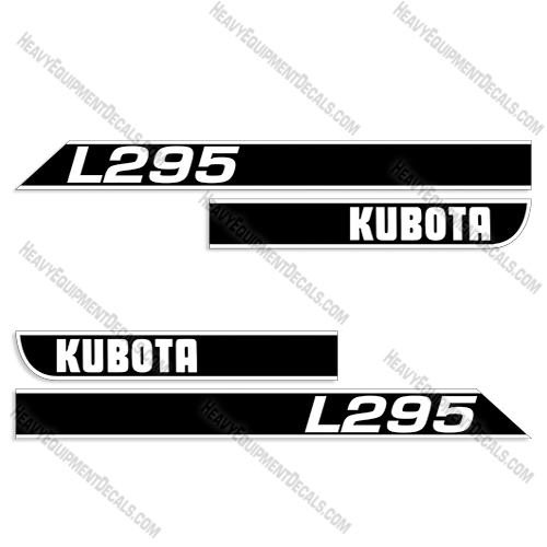 Fits Kubota L295 Decal Kit Tractor 295, l295, decals