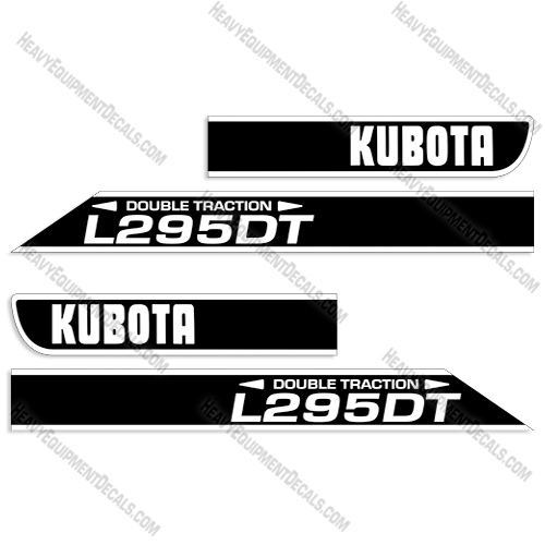 Fits Kubota L295DT Decal Kit Tractor 295, l295, 295dt, l295dt, decals