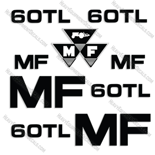 Fits Massey Ferguson 60TL Decal Kit Tractor decals, ferguson, massey, massey-ferguson, 60