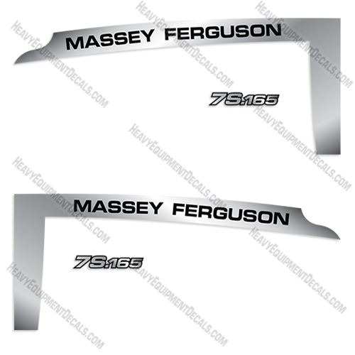Fits Massey Ferguson 7s.165 Decal Kit Tractor 7s, 165, 7s165, decals, decal kit, ferguson, massey, massey-ferguson