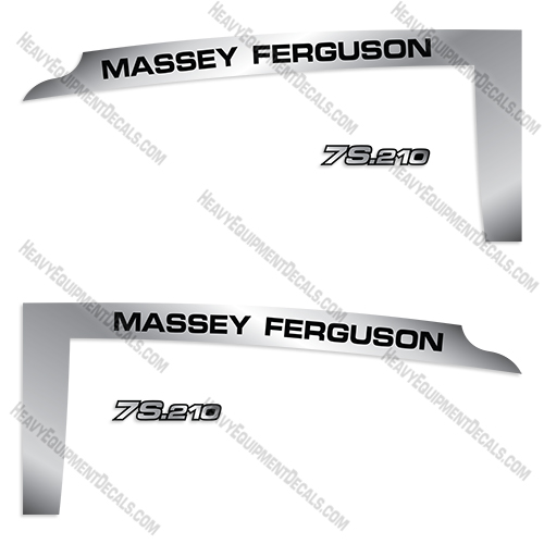 Fits Massey Ferguson 7s.210 Decal Kit Tractor 7s, 210, 7s210, decals, decal kit, ferguson, massey, massey-ferguson