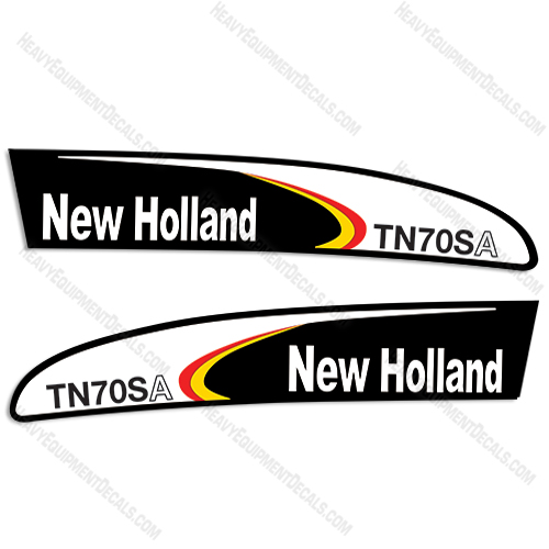 Fits New Holland TN70SA Decal Kit Tractor tn,70, tn70, da, 70sa, decals