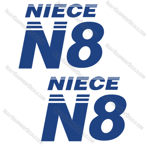 Fits Niece N8 Decal Kit Water Truck decal kit