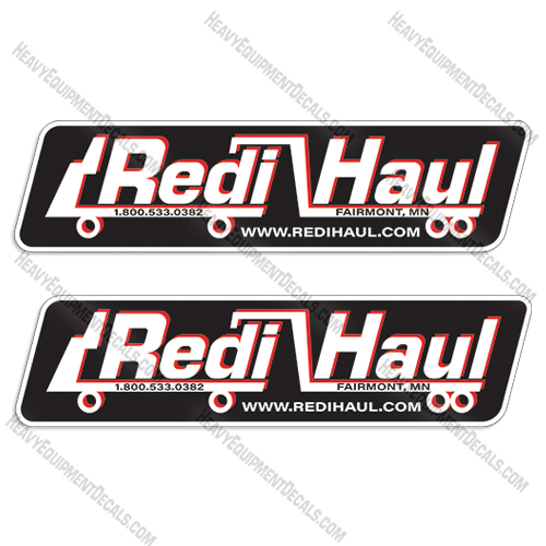Fits Redi Haul Decal Kit Trailer (Style 2) decal kit, decals, 