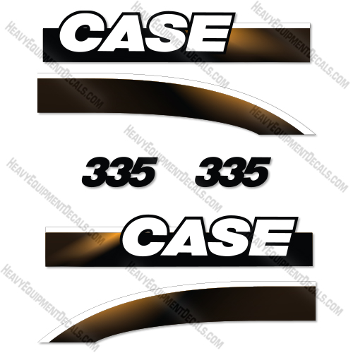 Case 335 Decal Kit Dump Truck- Aftermarket Kit - NOT GENUINE OEM  