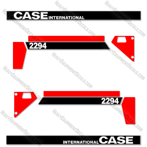 Fits Case International 2294 Style 2 Decal Kit Tractor case, decal kit
