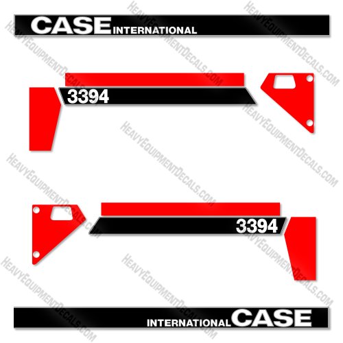 Fits Case International 3394 Style 2 Decal Kit Tractor   case, decal kit