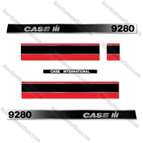 Fits Case International 9280 New Style Decal Kit Tractor case, decal kit