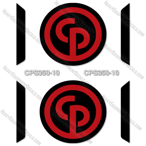 Chicago Pnuematic CPS350-10 Decal Kit Air Compressor - Aftermarket Kit 