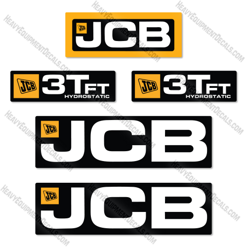 Fits JCB 3T-FT Decal Kit Dumper 