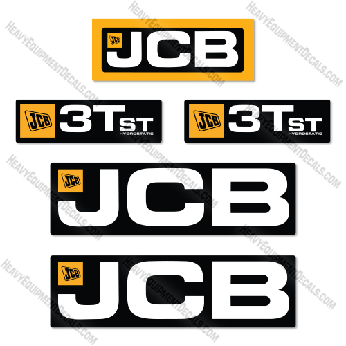Fits JCB 3T-ST Decal Kit Dumper 