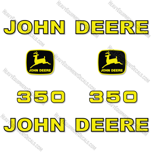 John Deere 350 Decal Kit Hay Rake- Aftermarket Kit 