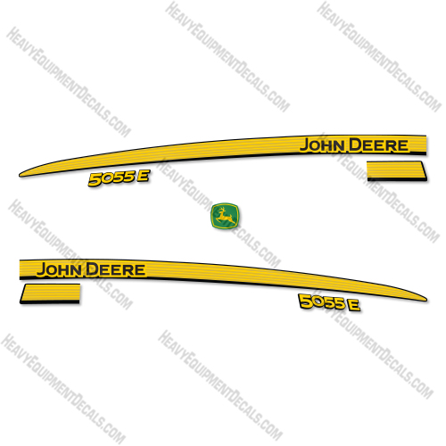 Fits John Deere 5055E Open Cab Decal Kit Tractor   decal kit