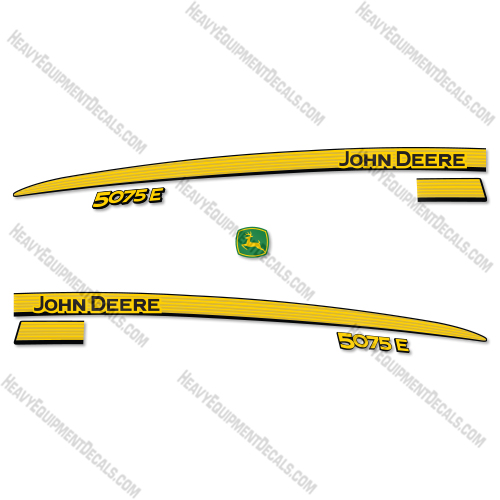 Fits John Deere 5075E Open Cab Decal Kit Tractor  decal kit
