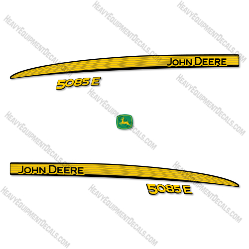Fits John Deere 5085E Decal Kit Tractor- Air Conditioned Cab  decal kit, deere, john deere