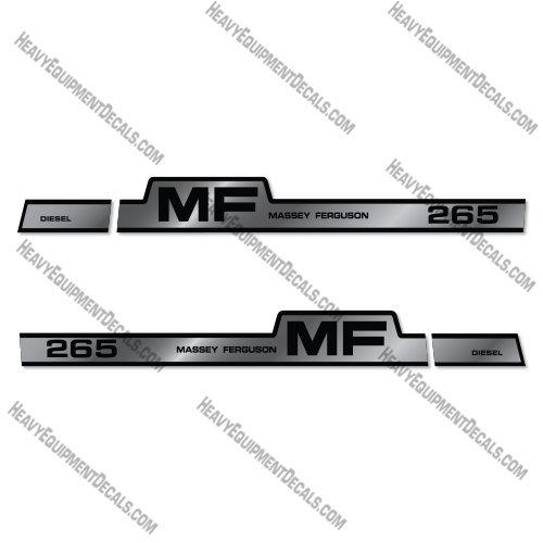 Massey Ferguson 265 Open Cab Decal Kit Tractor- Aftermarket Kit decal kit, ferguson, massey, massey-ferguson