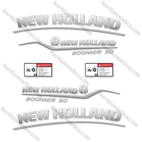 Fits New Holland 50 Decal Kit Boomer  decal kit, new holland