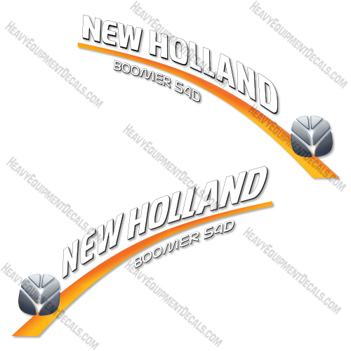 Fits New Holland 54D Decal Kit Boomer new holland