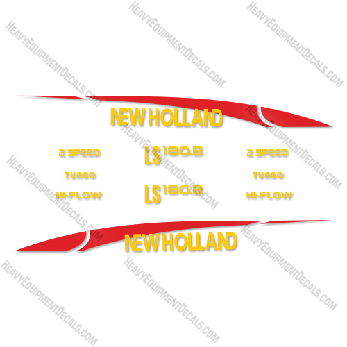 New Holland TC33DA Decal Kit Tractor - Aftermarket Kit   new holland, decal kit