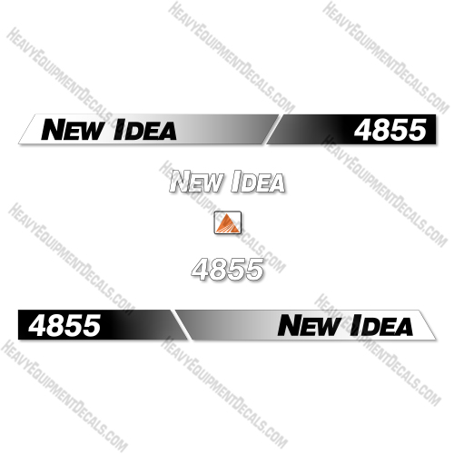 New Idea 4855  Decal Kit Round Baler - Aftermarket Kit  decal kit