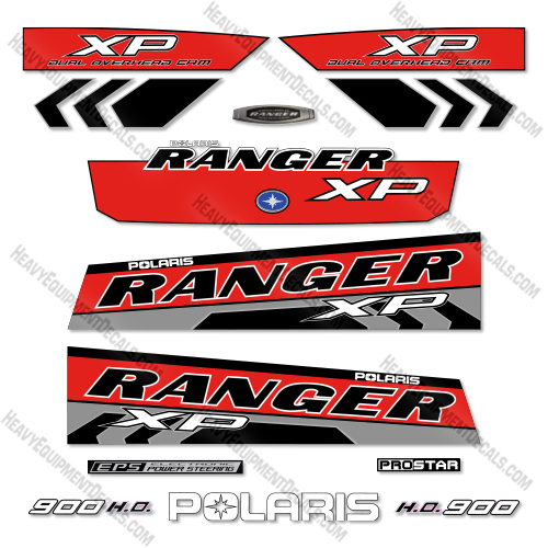 Fits Polaris Ranger 900 EPS Crew 2015 Decal Kit UTV   decal kit, polaris ranger, 900eps