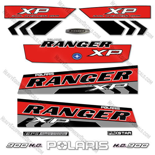 Fits Polaris Ranger 900 EPS XP 2015 Decal Kit UTV 