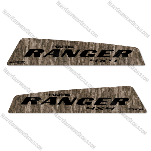 Polaris Ranger 800 4x4 Camo Bed Decal Kit UTV -  Aftermarket Kit 