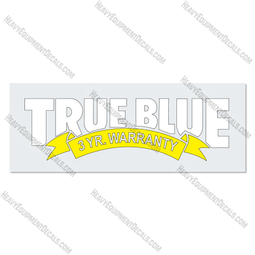 Fits Miller True Blue Decal Kit Logo- Clear! decal kit, miller